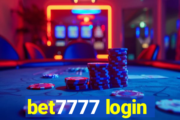 bet7777 login